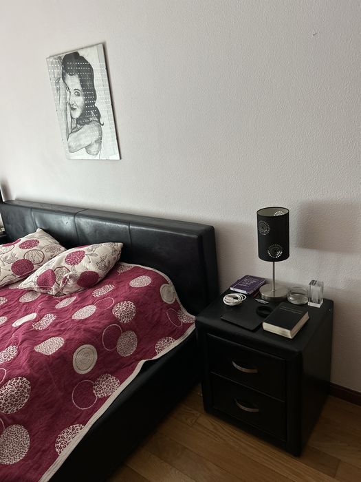 Conjunto de cama em preto