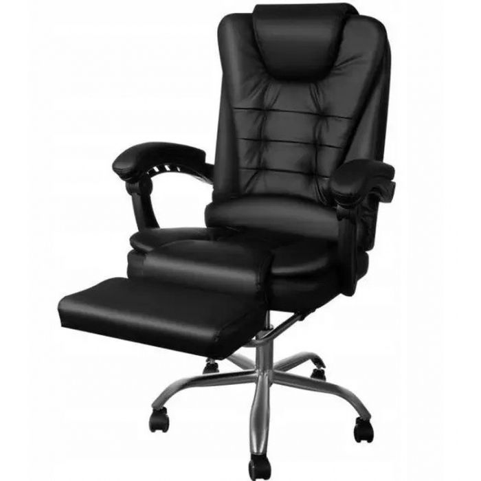 Офісне Крісло директора Boss 23286 Reg якісна еко-шкіра чорне.