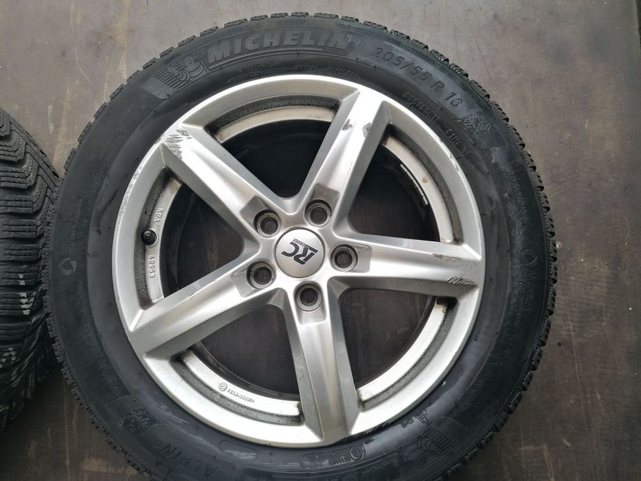 Диски в зборі R16 5x108 ET50 205 55 16 все сезонная Michelin