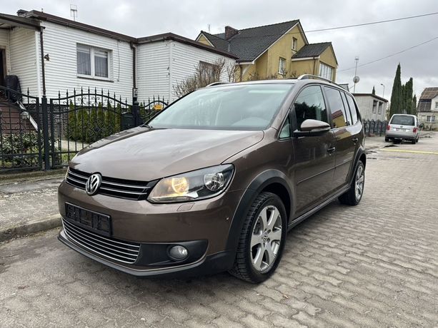 Volkswagen Touran 2.0TDI CR 170km DSG Cross Panorama Skóry !!