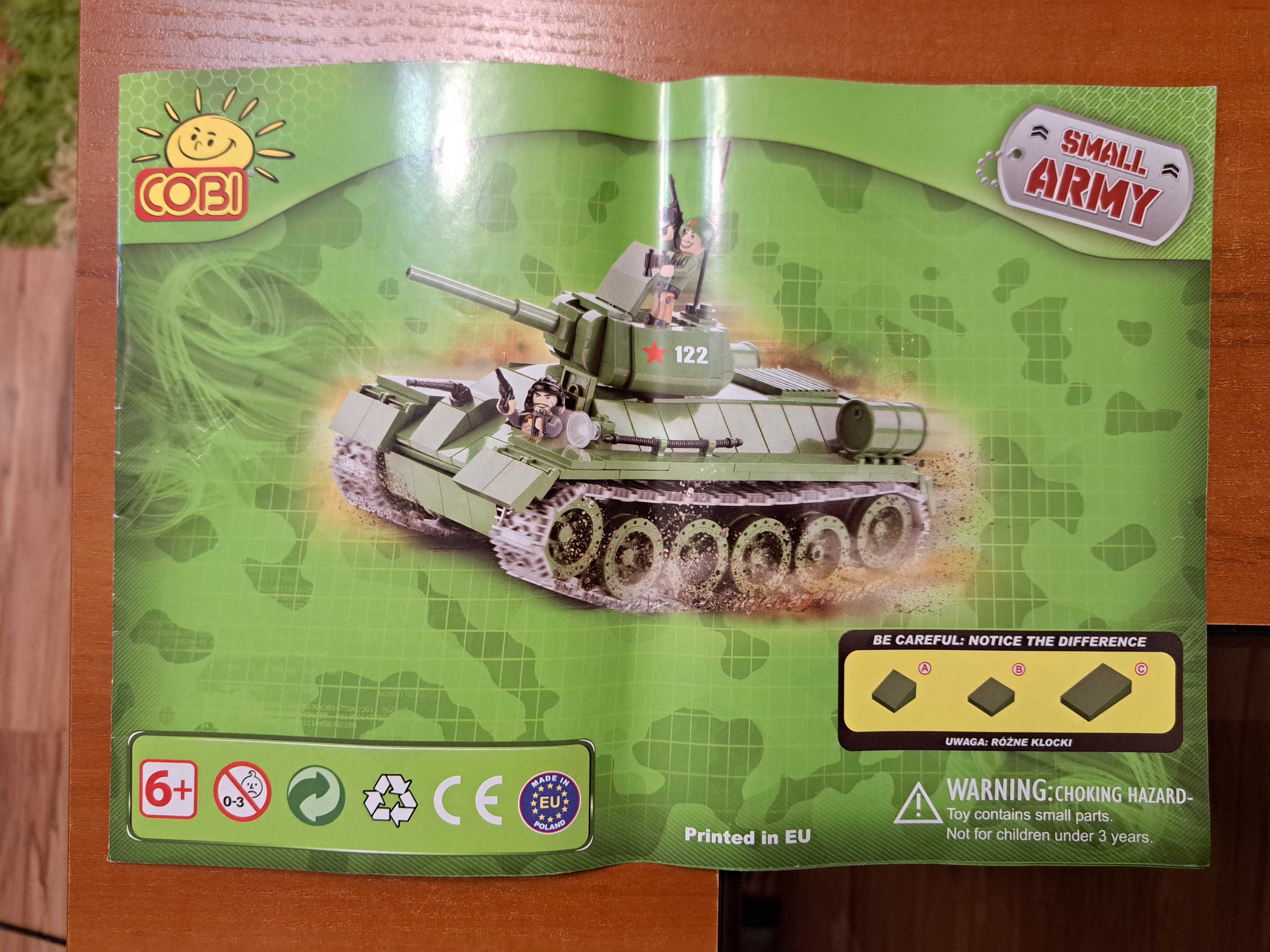 Cobi Armia Czołg T3476  numer zestawu 2444