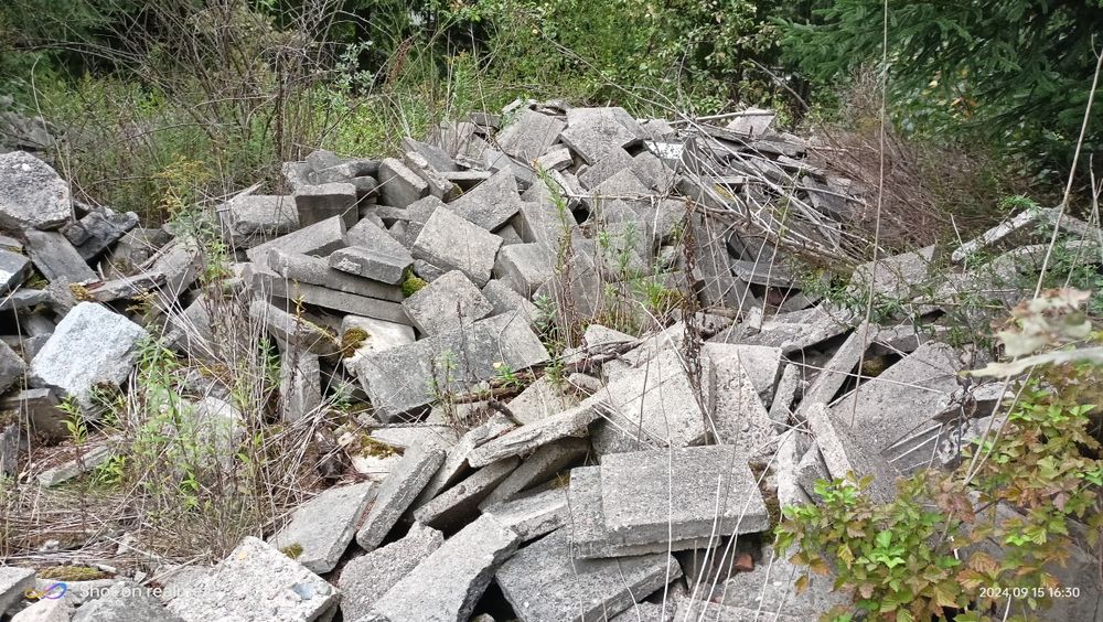 Trelinka i płyty chodnikowe