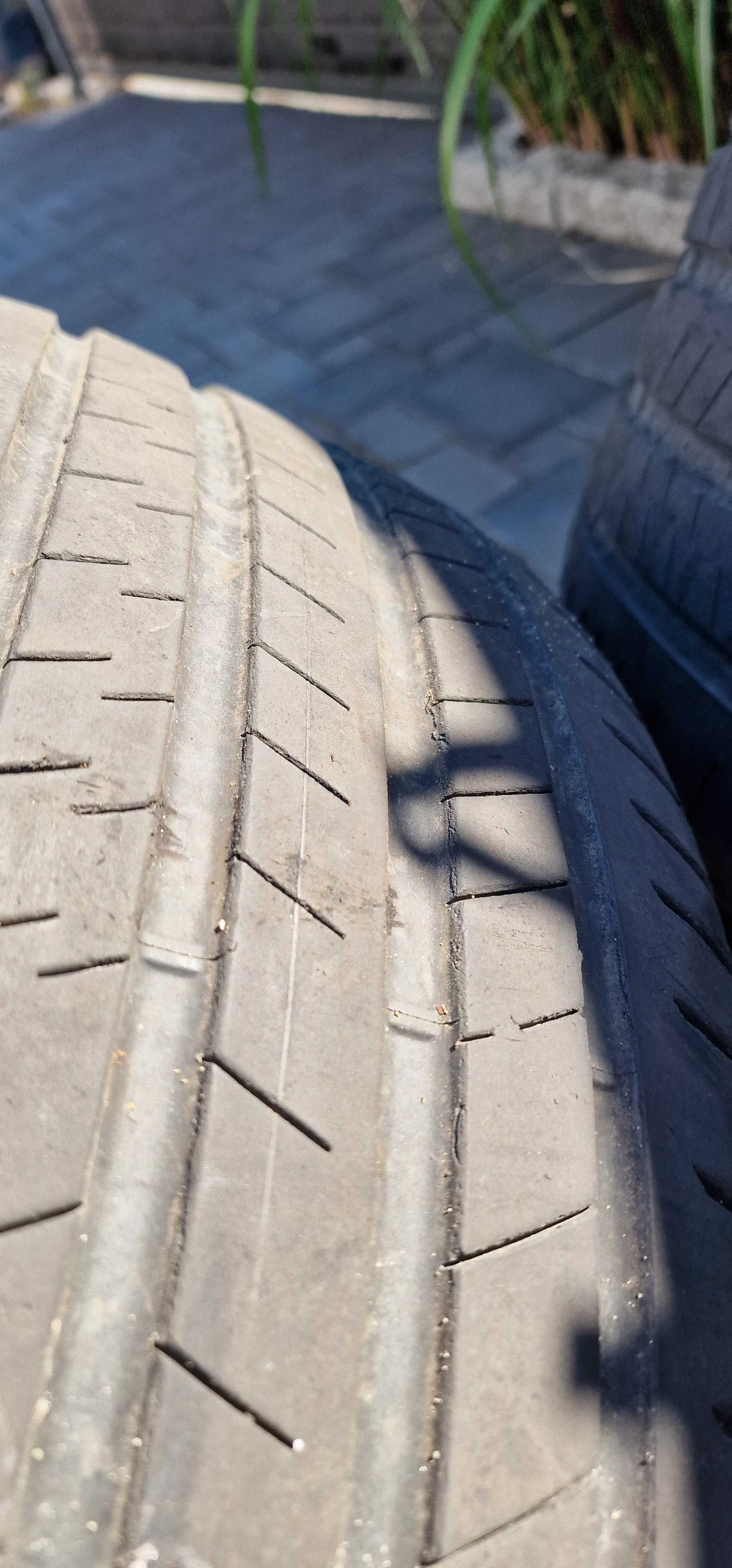 opony Bridgestone alenza 3 szt, używane, 5,5 mm