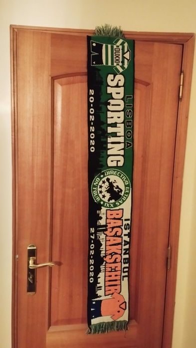 Cachecol - Jogos Sporting -UEFA