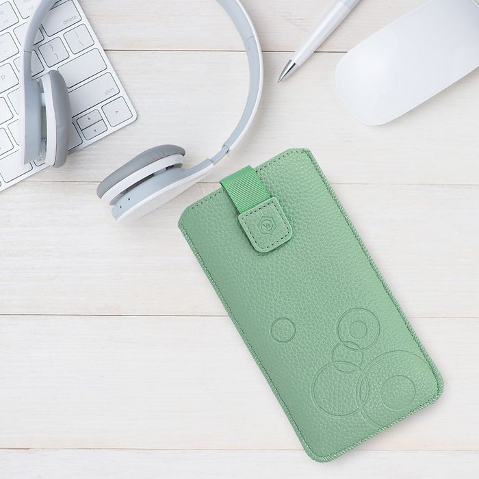 Kieszonka WONDER Deko L iPhone 13 Mini/SE 2020 zielona