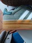 Adidas Gazelle Bold verdes – novos com etiquetas