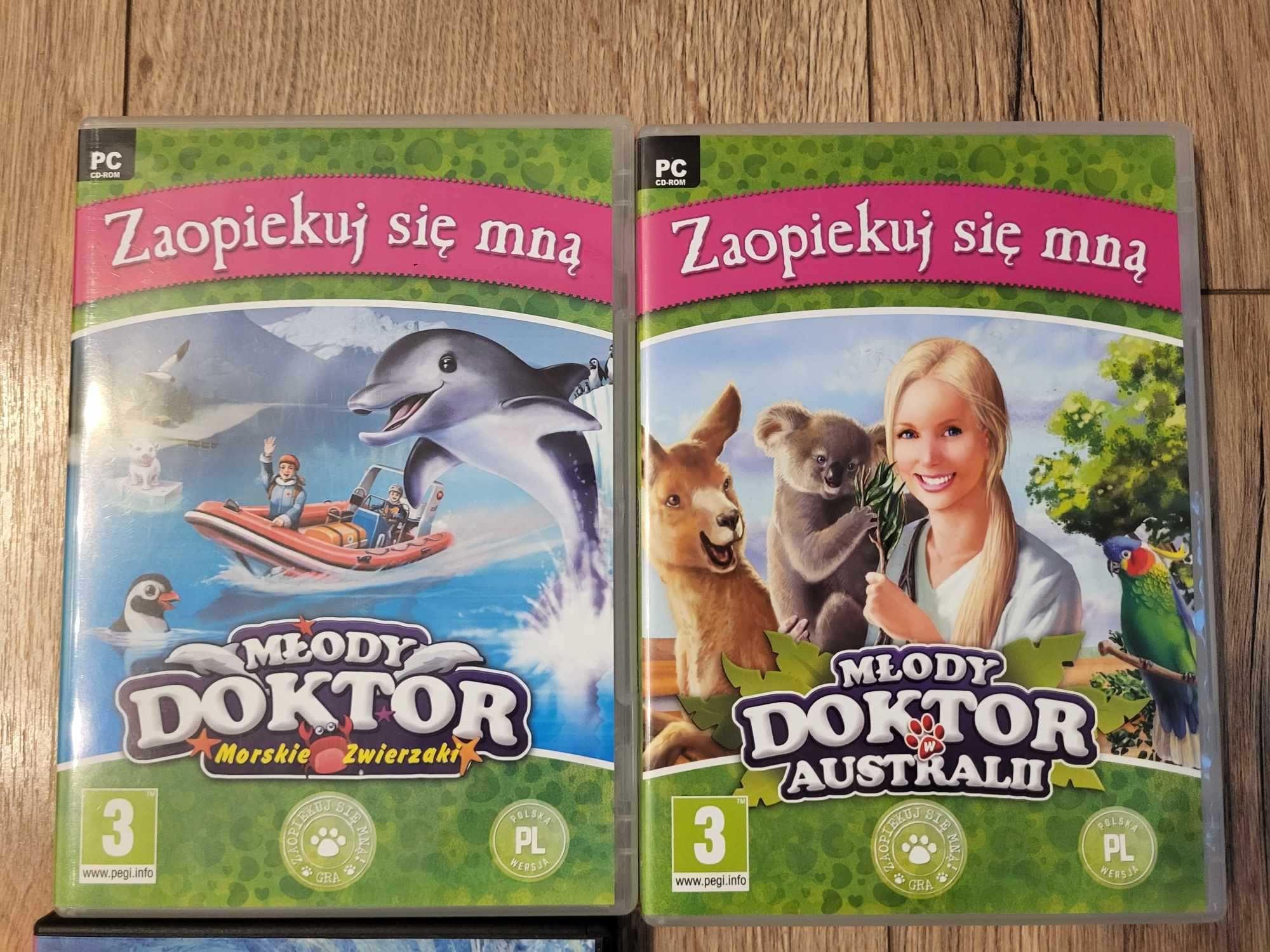ZESTAW 9 fajnych płyt bajek Barbi Shrek Młody doktor