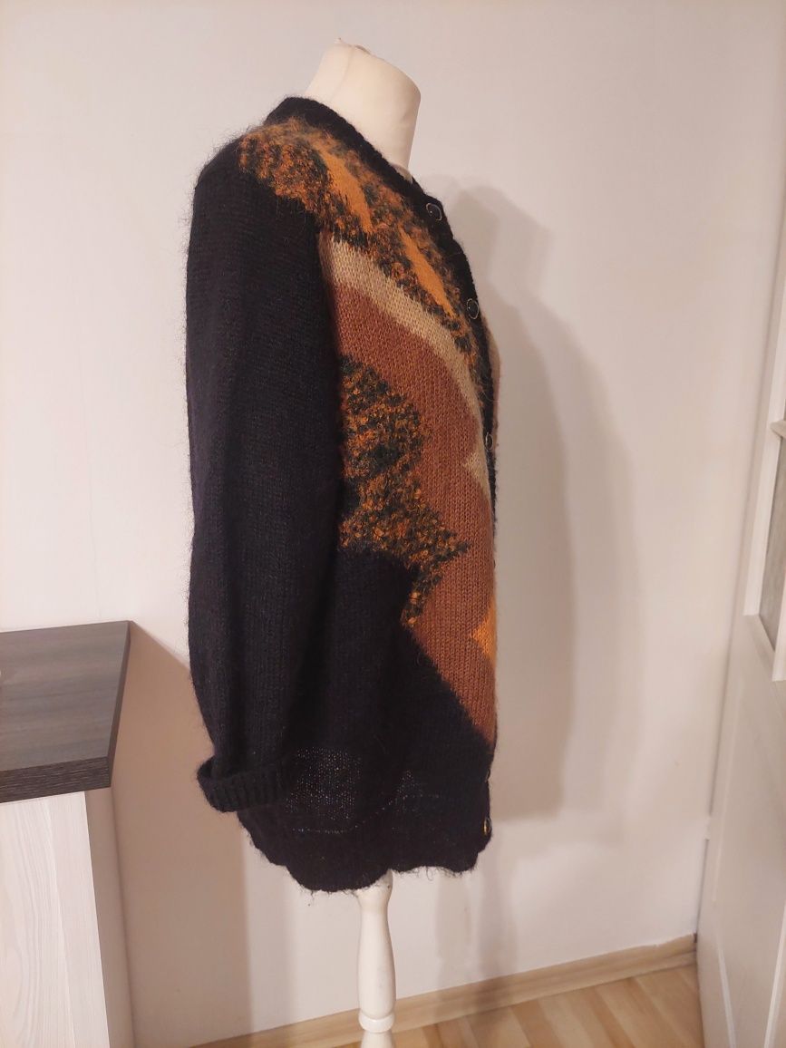 Moherowy kardigan sweter r.48,50 Laura Kent