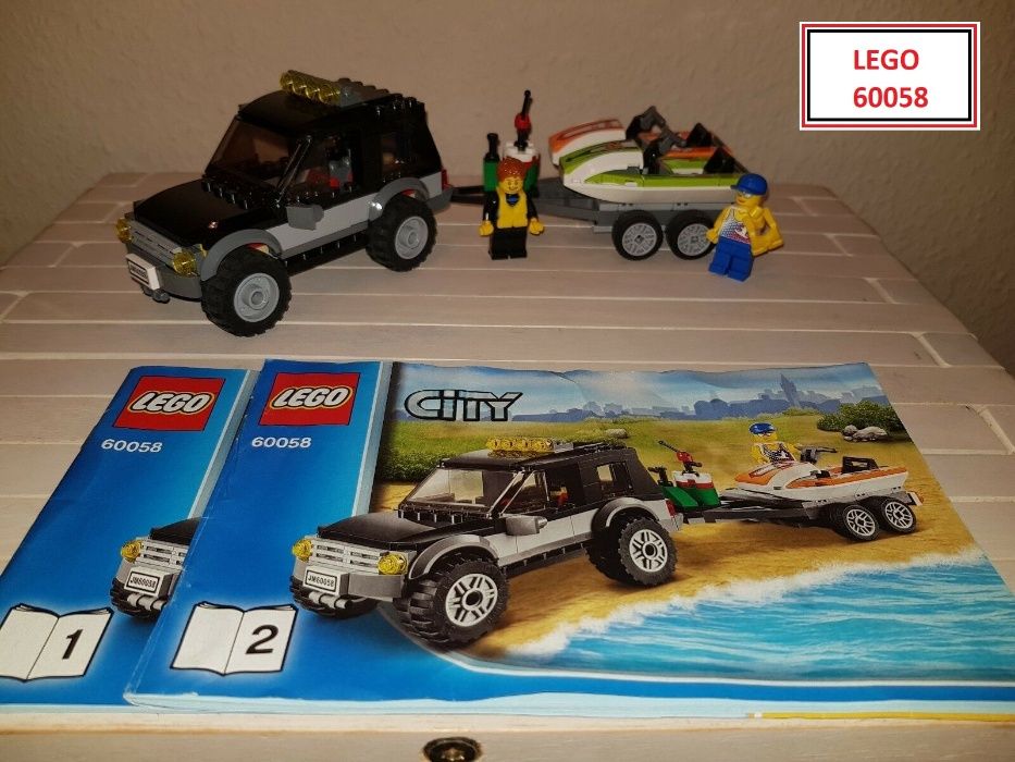 LEGO City: 60061; 60079; 8402; 60016; 60058; 60027; 7942; 60115