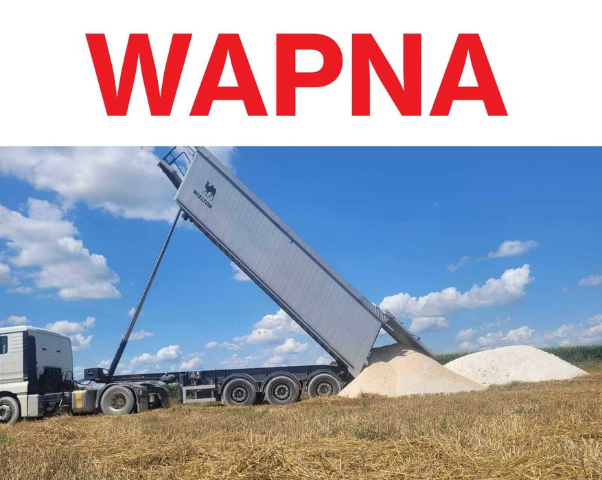 Wapno Nawozowe Węglanowe,Magnezowe, Kreda na Obfite Plony- FV-ATEST!