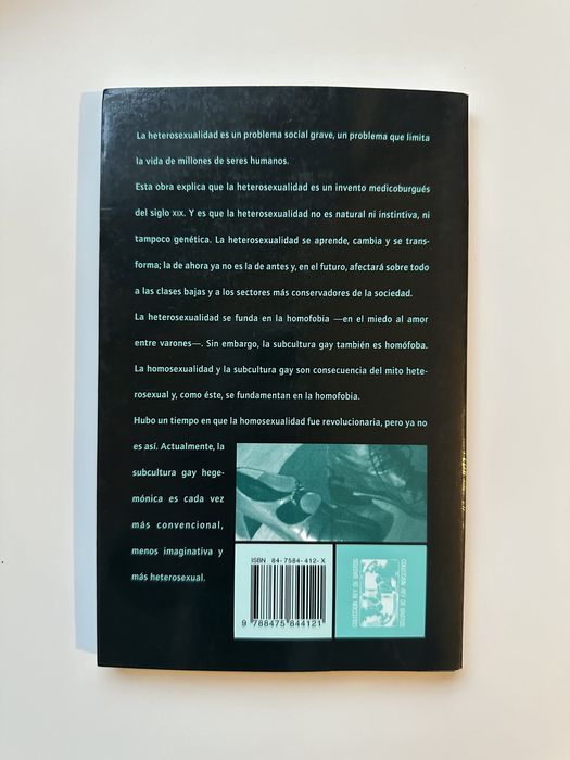 Livro la crisis de la hetero-sexualidad