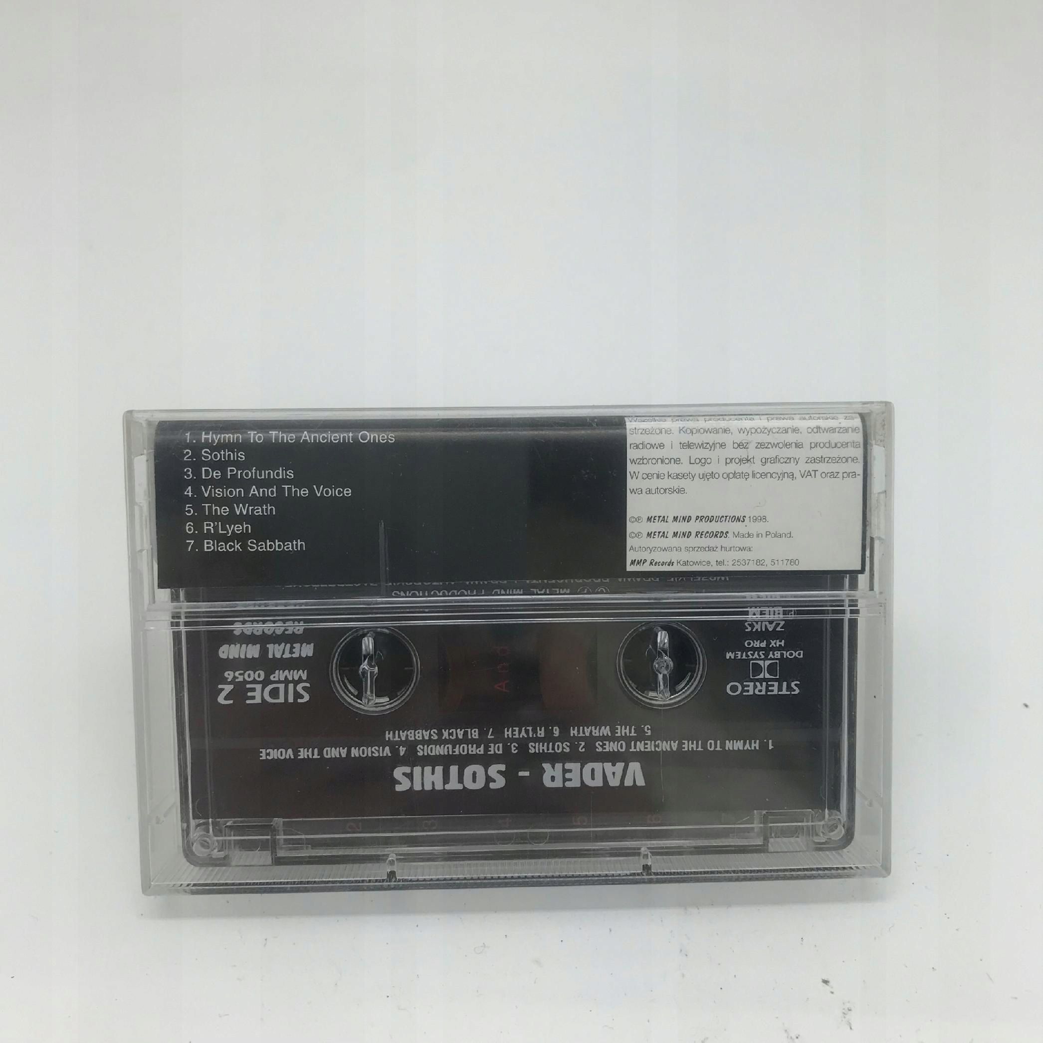 kaseta - vader - sothis metal 1998