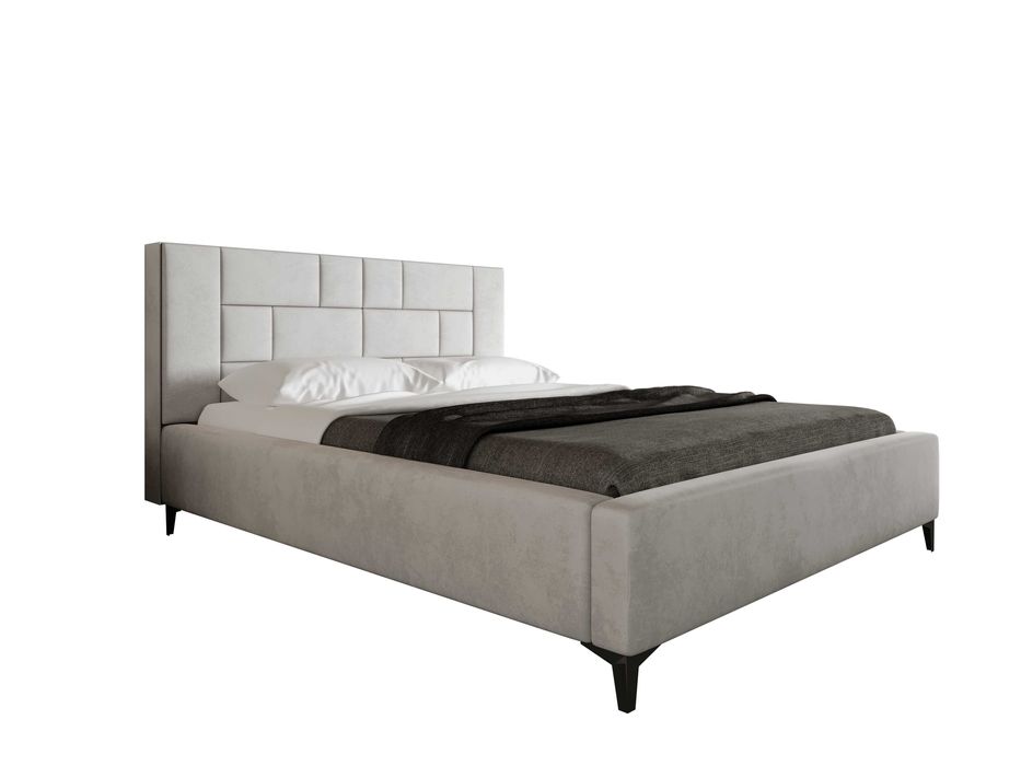 Łóżko tapicerowane 160X200 PRIMO z POJEMNIKIEM NA POŚCIEL + stelaż