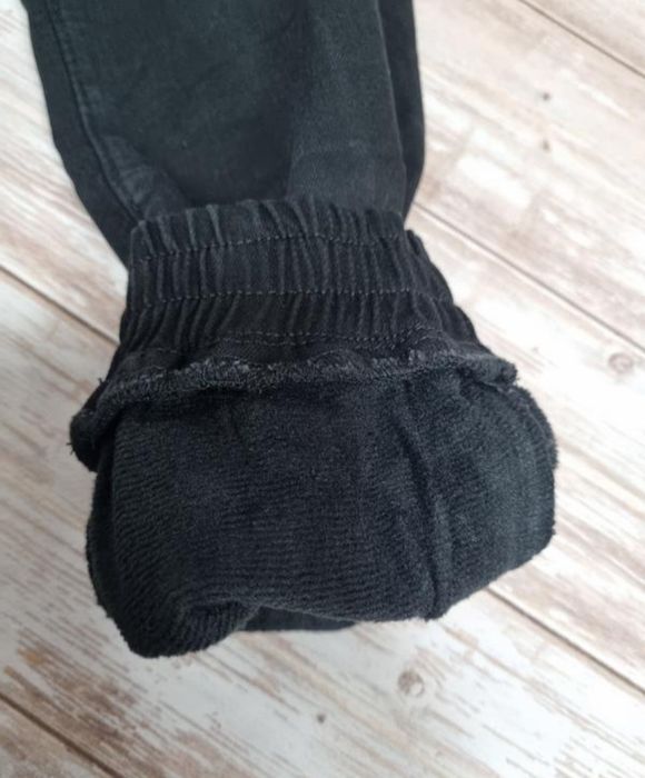 Теплі джинси джогери на флісі