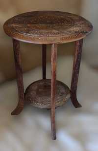 Столик кофейный ручной работы из палисандра (розовое дерево)