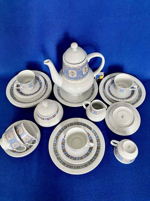 Сервиз Кофейный Польша Wawel Порцеляна 20 предметоов; 6 персон Новый!