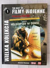 Helikopter w ogniu. the best of filmy wojenne - książka i film DVD