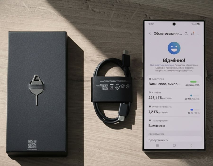 Samsung S24 Ultra - 12/256, 6.8", 2 Sim + Esim, EU! Глобальний!