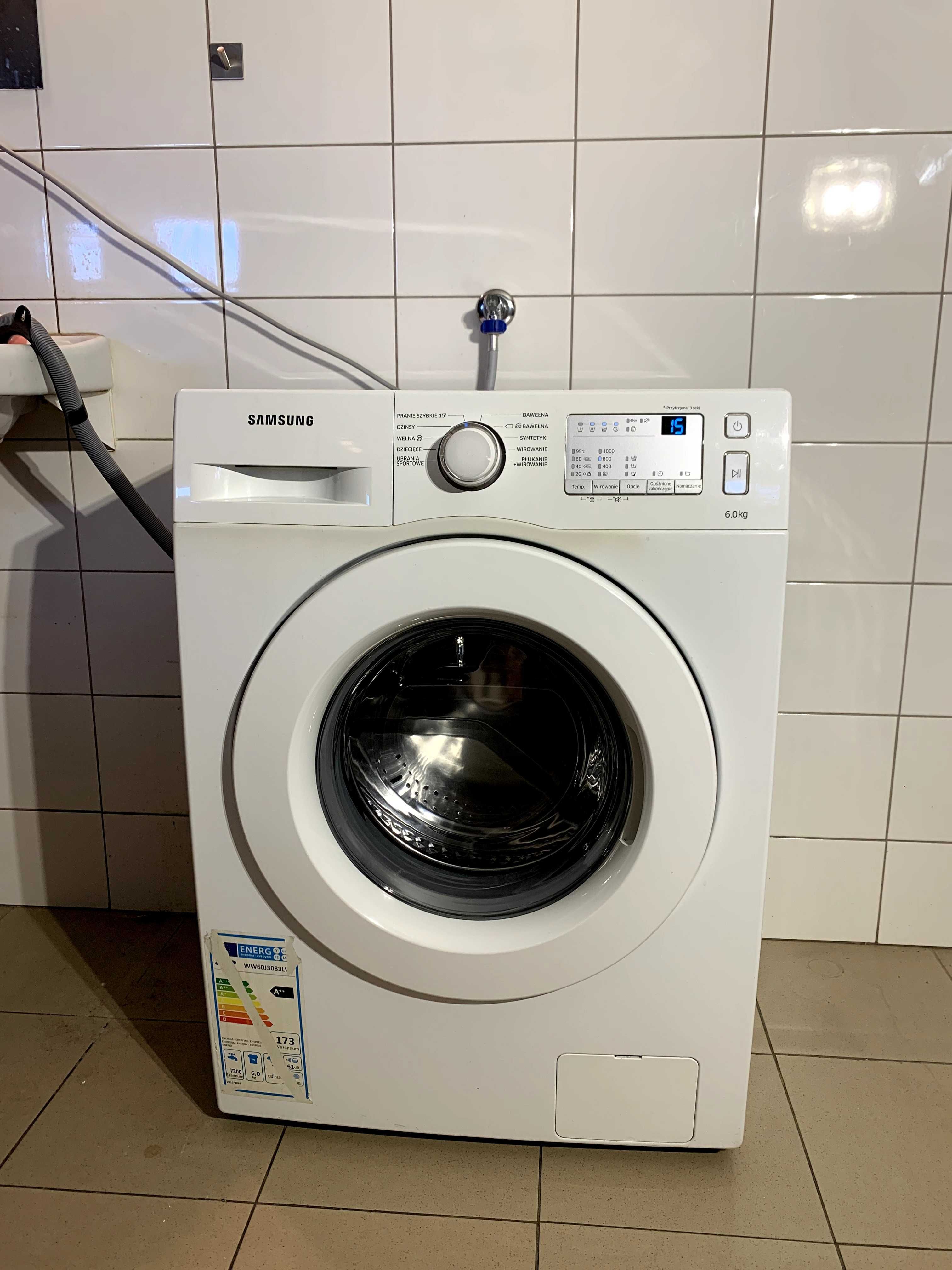 Pralka automatyczna SAMSUNG EcoBubble 6kg