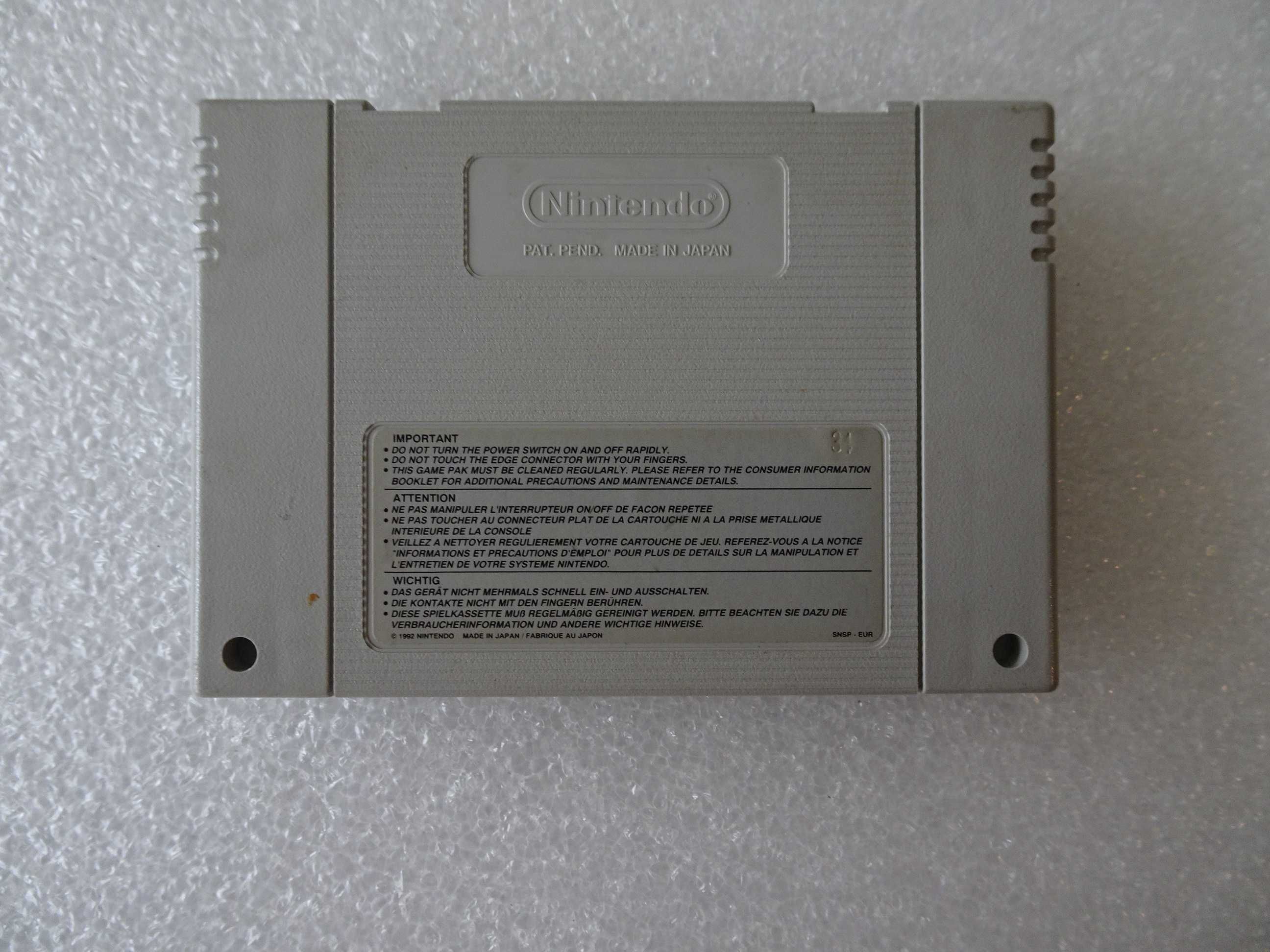 Jogo Super Nintendo SNES - Rise of the robots -