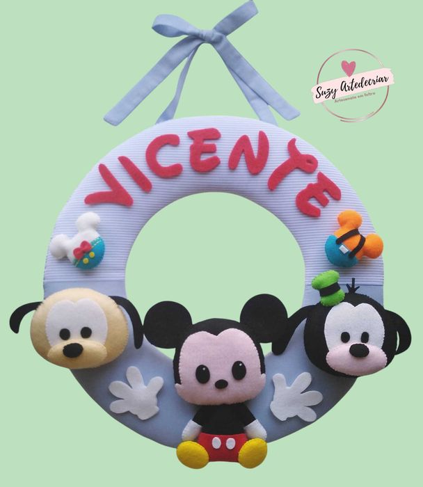 Guirlanda Decoração Maternidade Disney