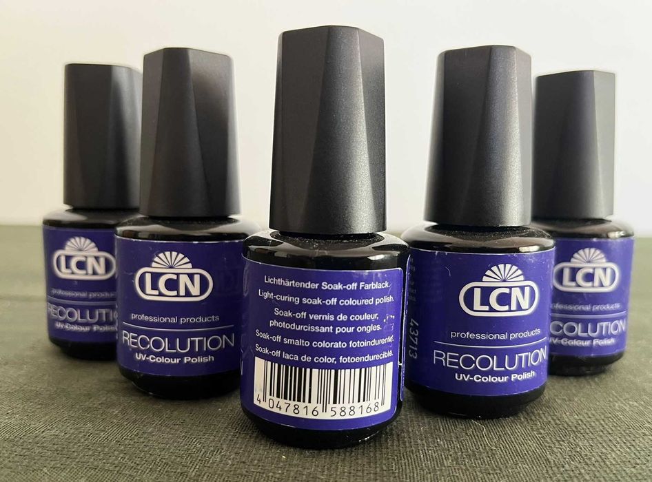 Verniz Gel Unhas "LCN" Recolution (Crazy Blue)