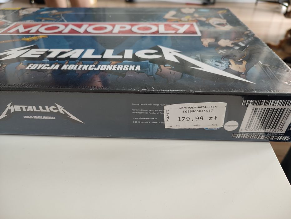 Monopoly Metallica nowa