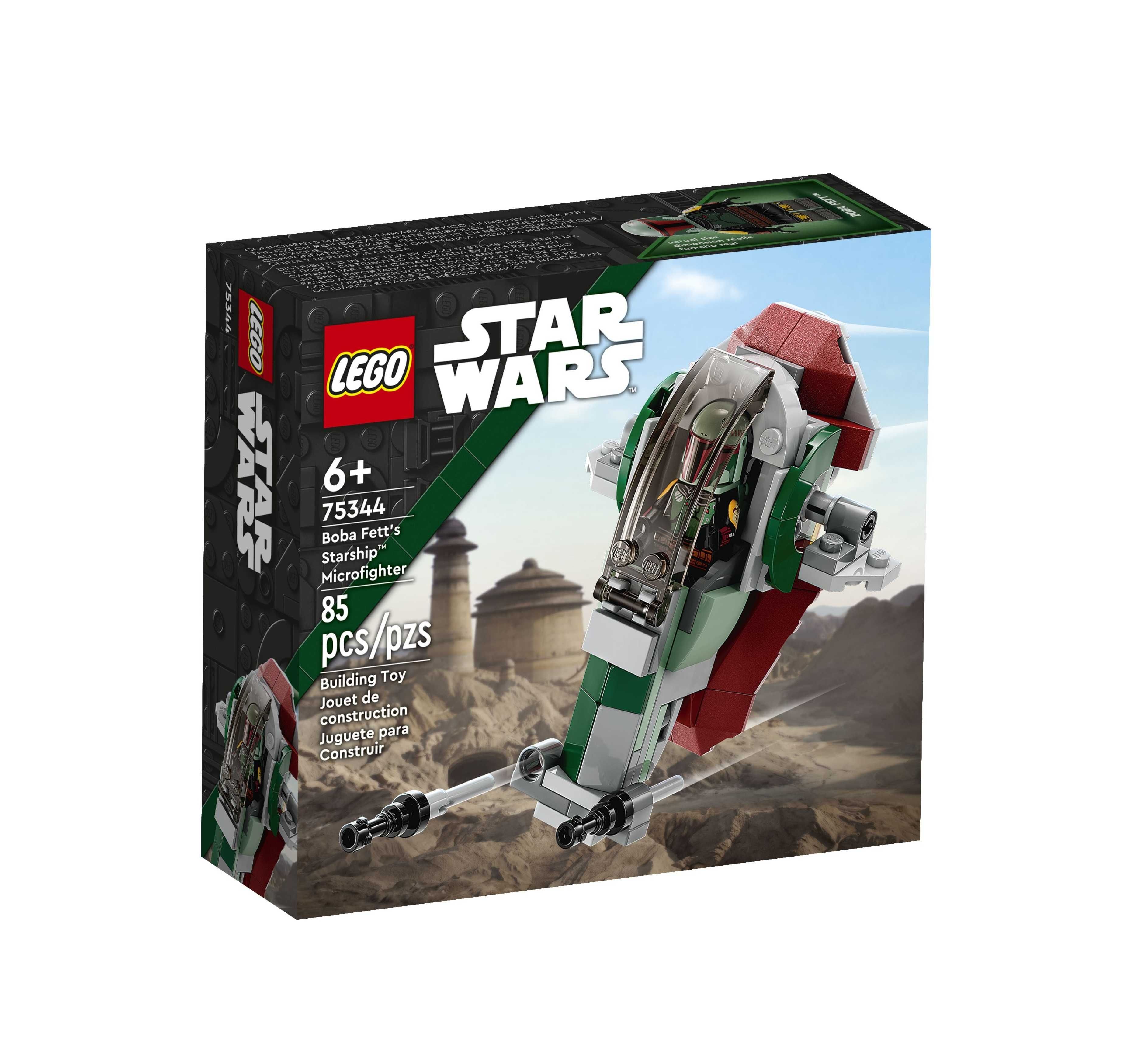 LEGO 75344 Star Wars - Mikromyśliwiec kosmiczny Boby Fetta