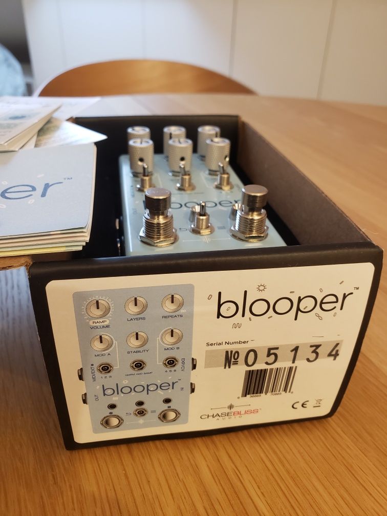 Chase Bliss Audio Blooper looper pedal