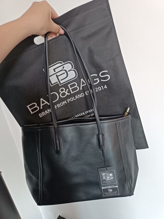 Nowa duża torebka damska czarna t.k. Maxx