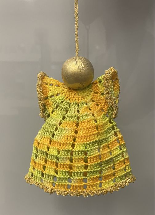 Anjos de croche ideais para natal