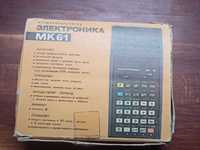 Микрокалькулятор электроника мк61