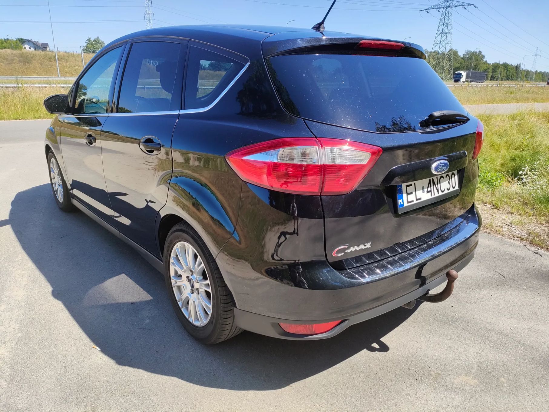 Ford C-MAX 1.6 16V MPI 125KM Zarejestrowany w PL Podgrzewana Szyba Fotele 2KPLkół