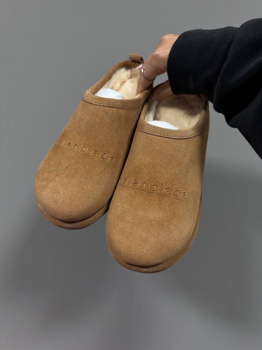 Мюлі зимові Balenciaga Alaska Soft Mules