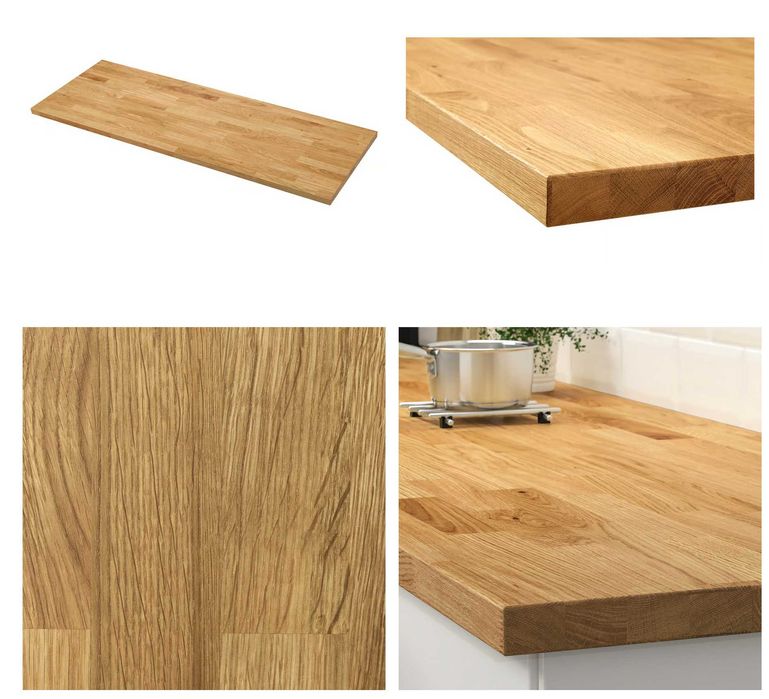 IKEA Karlby blat dąb/fornir