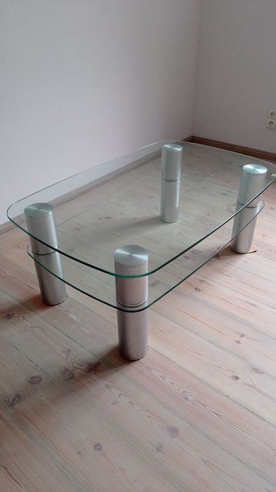 Stół szklany Ława Kler solidny piękny