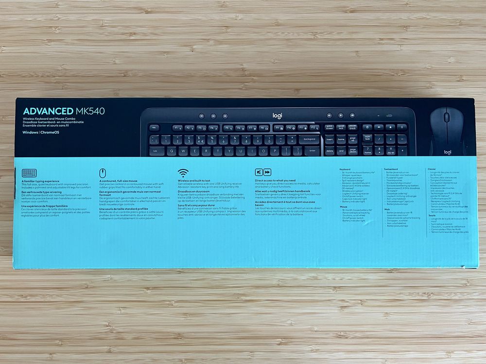 Logitech MK540 Advanced (Klawiatura i mysz)