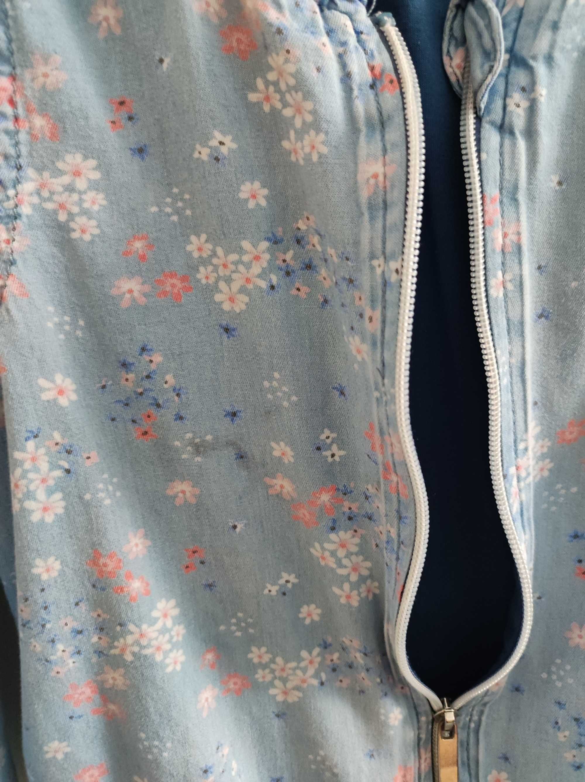 Bluza bez kaptura na zamek r. 122