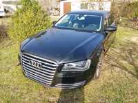 Audi A8 Hybrid, pneumatyka, kamery, piękny środek