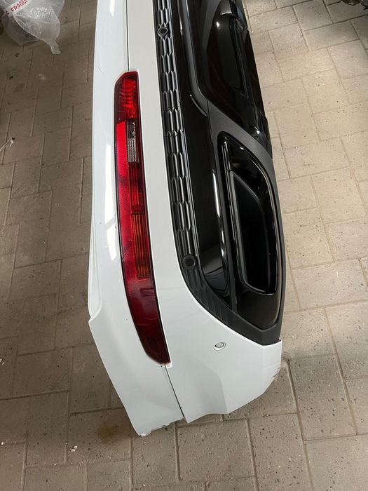 Бампер накладки audi Q7 4M s line