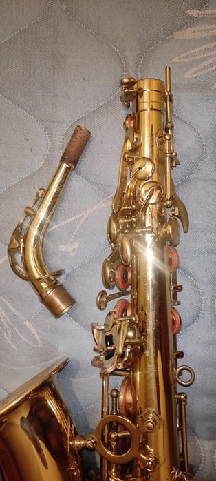 Саксофон альт Rhapsody + повний комплект Мундштук, чехол, лігатура