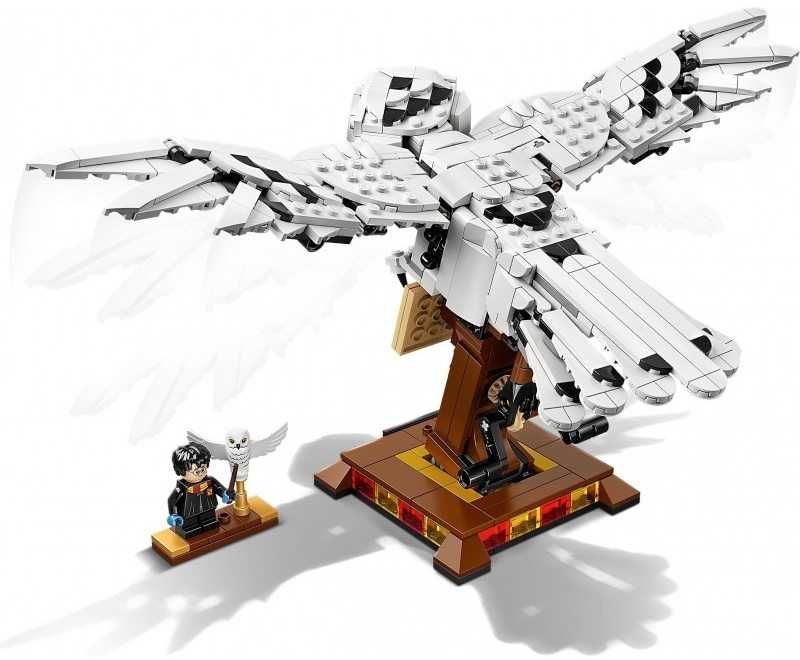 630EL. Nowy Zestaw HEDWIGA Sowa w Hogwarcie do LEGO Harry Potter 75979