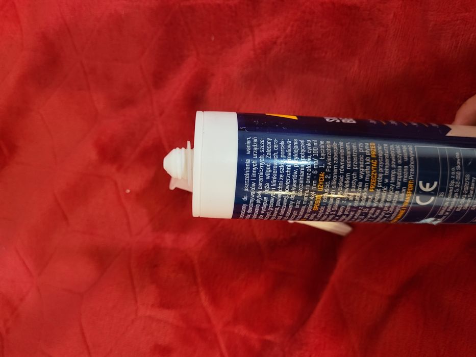 Silikon sanitarny bezbarwny 280 ml Niteo