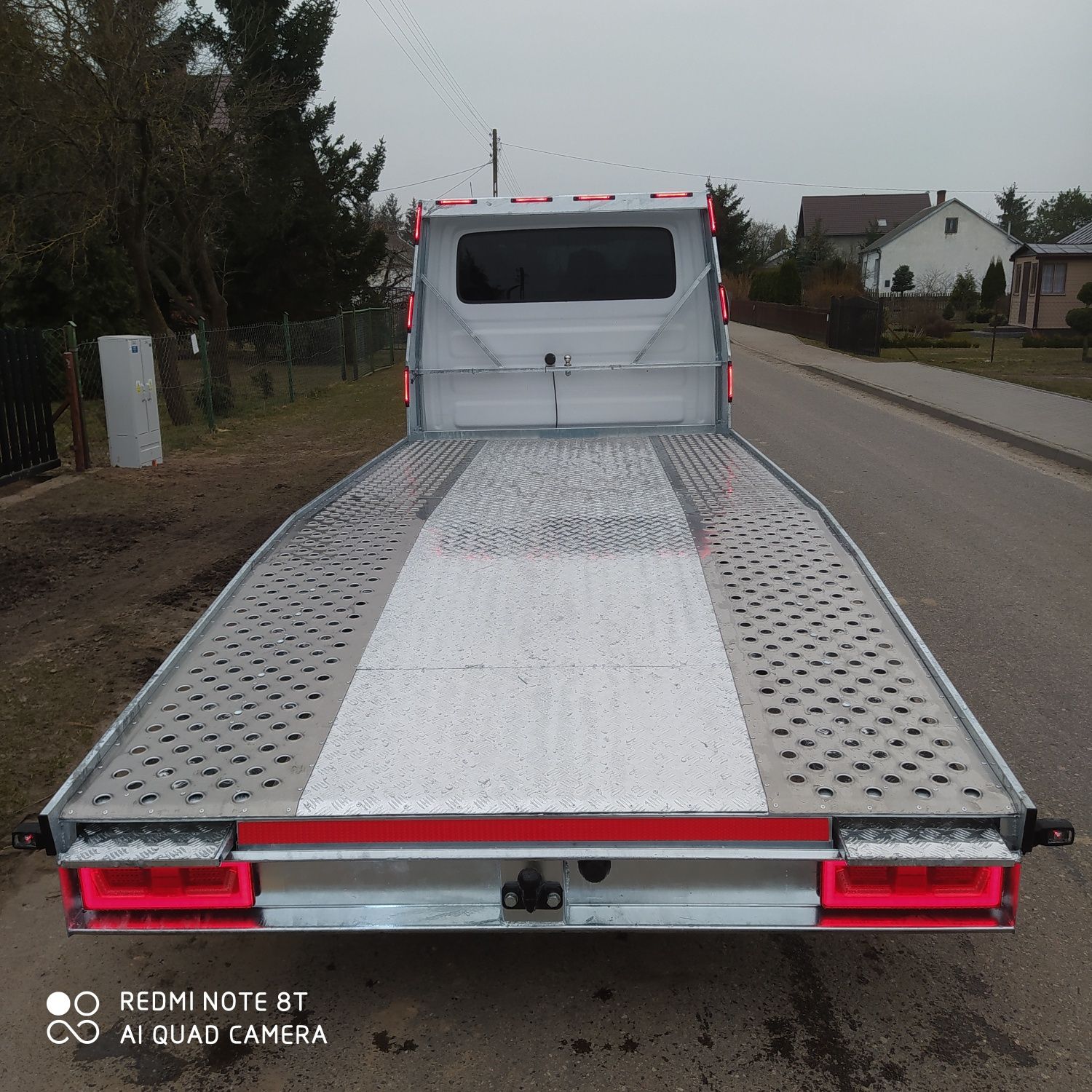 Zabudowa Autolawety Najazd Auto Pomoc Renault Master