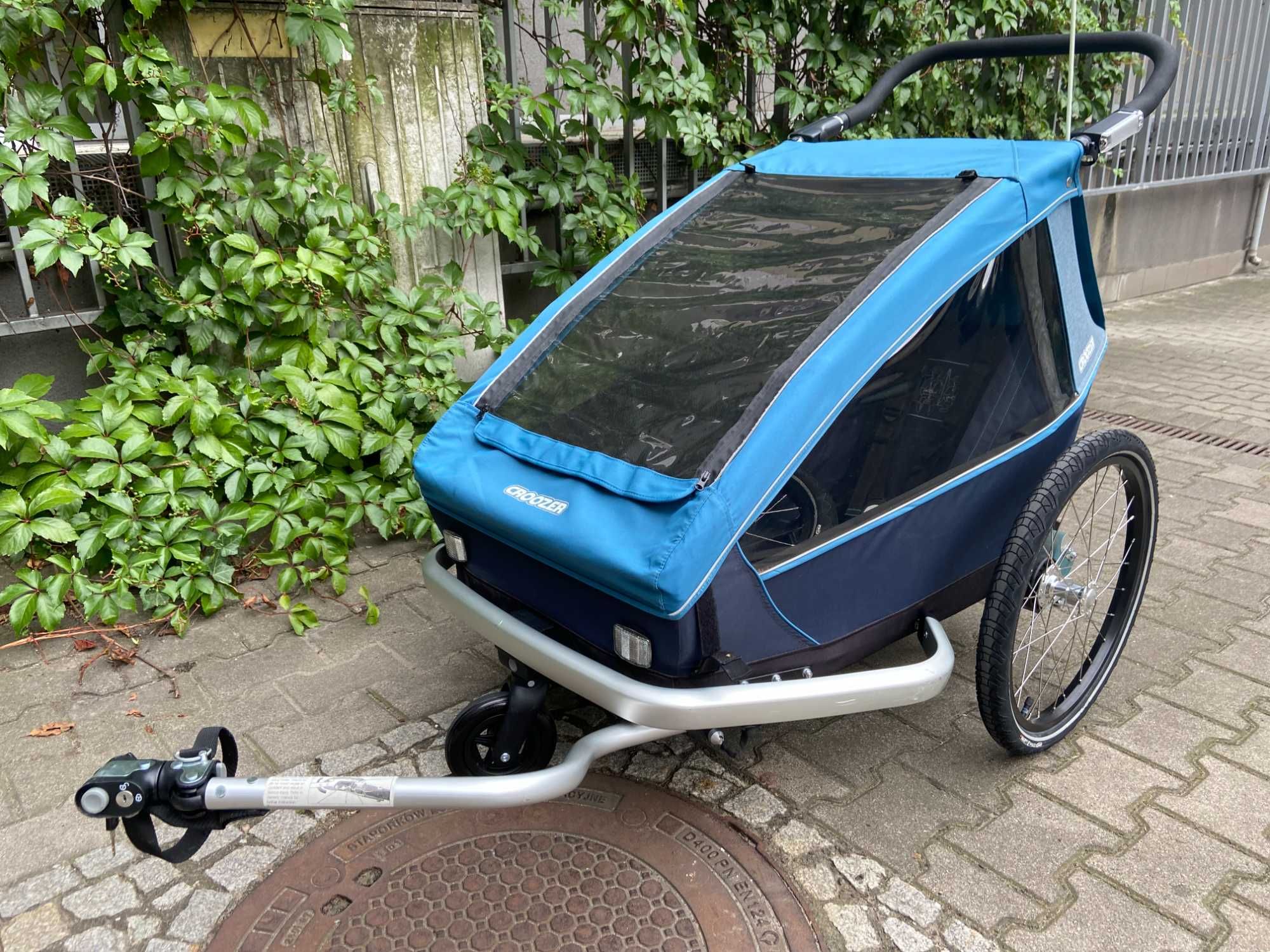 Croozer Kid 2 przyczepka rowerowa SUPER STAN Wrocław