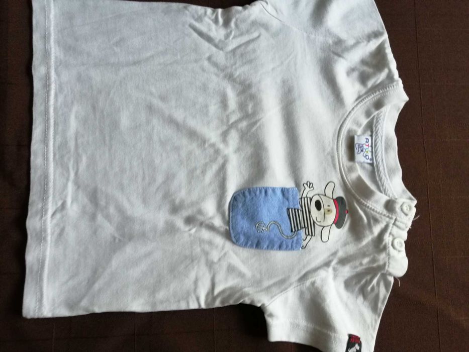 Casaco + t-shirt + calções, Ativo, 12 meses