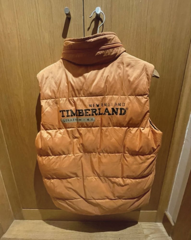 Colete laranja da Timberland