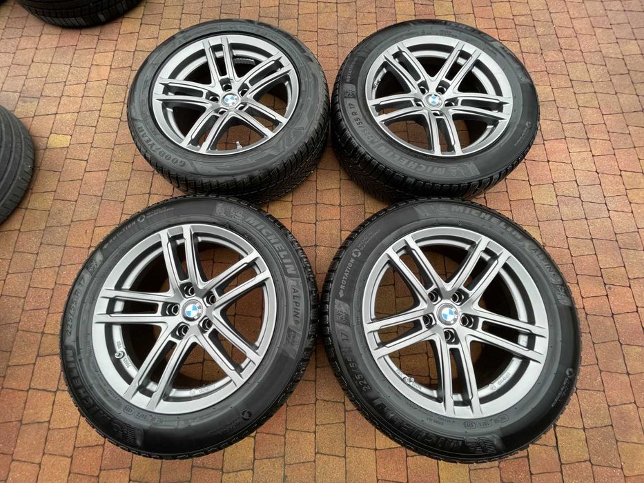 3756. Koła zimowe BMW G20 G21 5x112 ET30 225/50/17 Goodyear 8mm 2023r