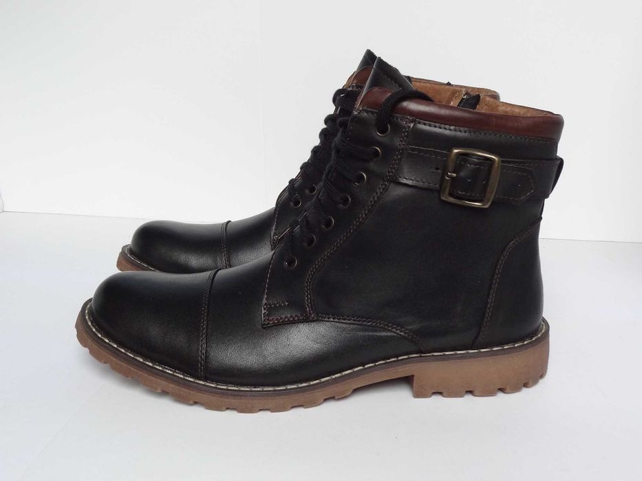Buty zimowe OLIVER / roz. 44 / skóra