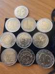 Moedas de 2 euros coleção